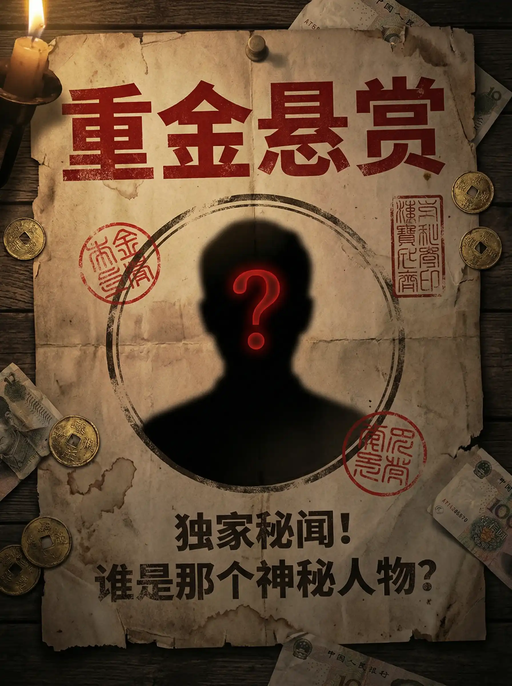 欲无罪 - 重金悬赏线索征集令
